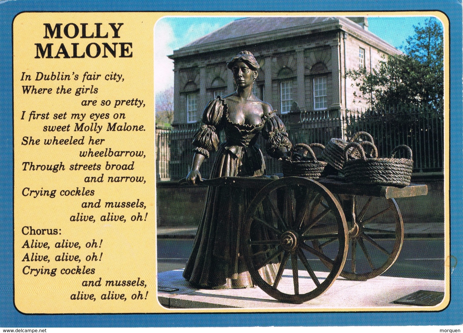 23942. Postal Statue MOLLY MALONE (Dublin) Irlanda - Dublin