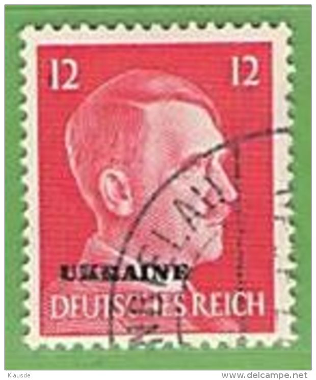 MiNr.8 O Deutschland Besetzte Gebiete II.WK Ukraine - Besetzungen 1938-45