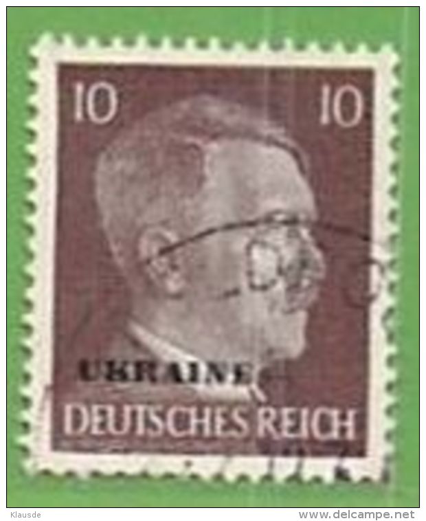 MiNr.19 O Deutschland Besetzte Gebiete II.WK Ukraine - Besetzungen 1938-45