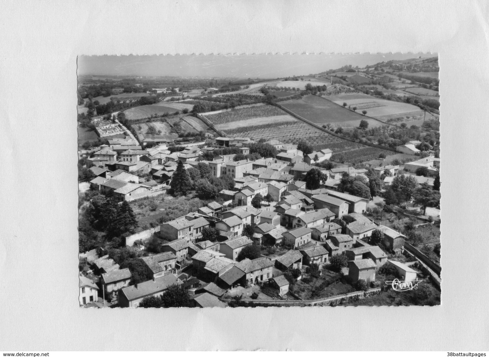 F2101 - ALBON - D26 - Vue Générale Aérienne - Haut Du Village - Autres & Non Classés