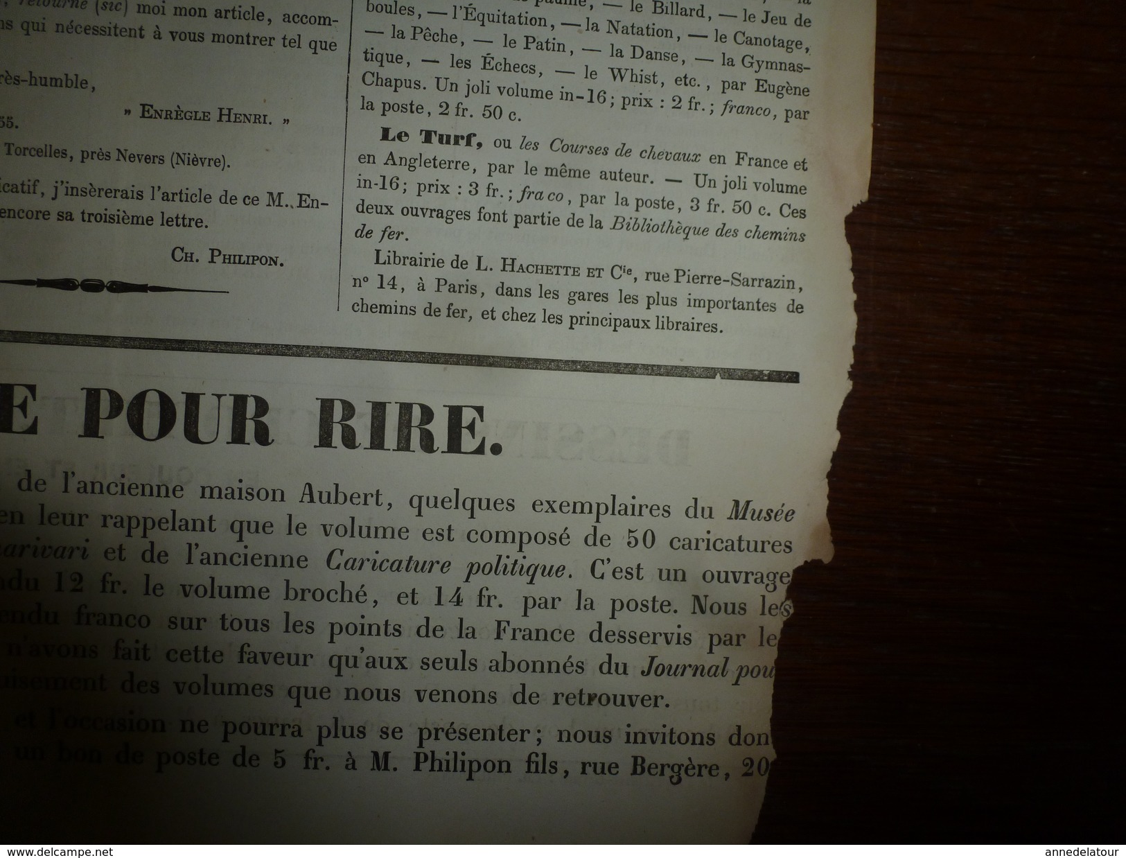 Revue de 1855 par Nadar;  Femmes gourmandes; etc...origine Le Journal pour Rire