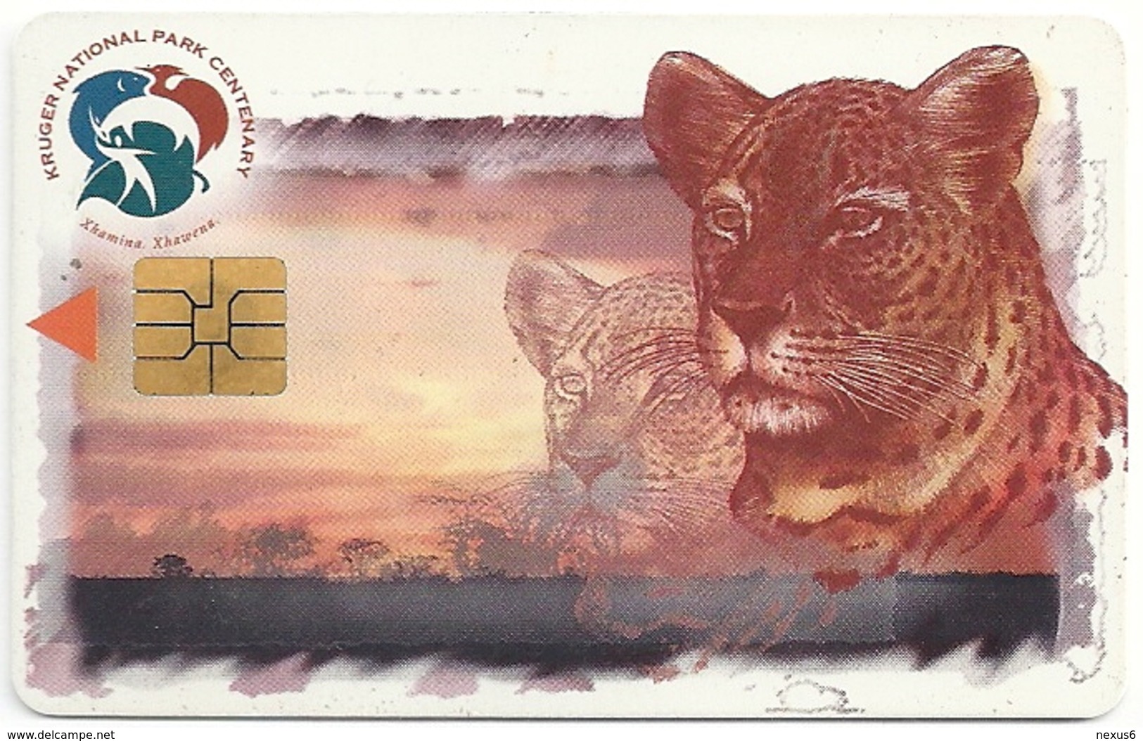 South Africa - Telkom - Kruger National Park - Leopard - 1999, Used - South Africa