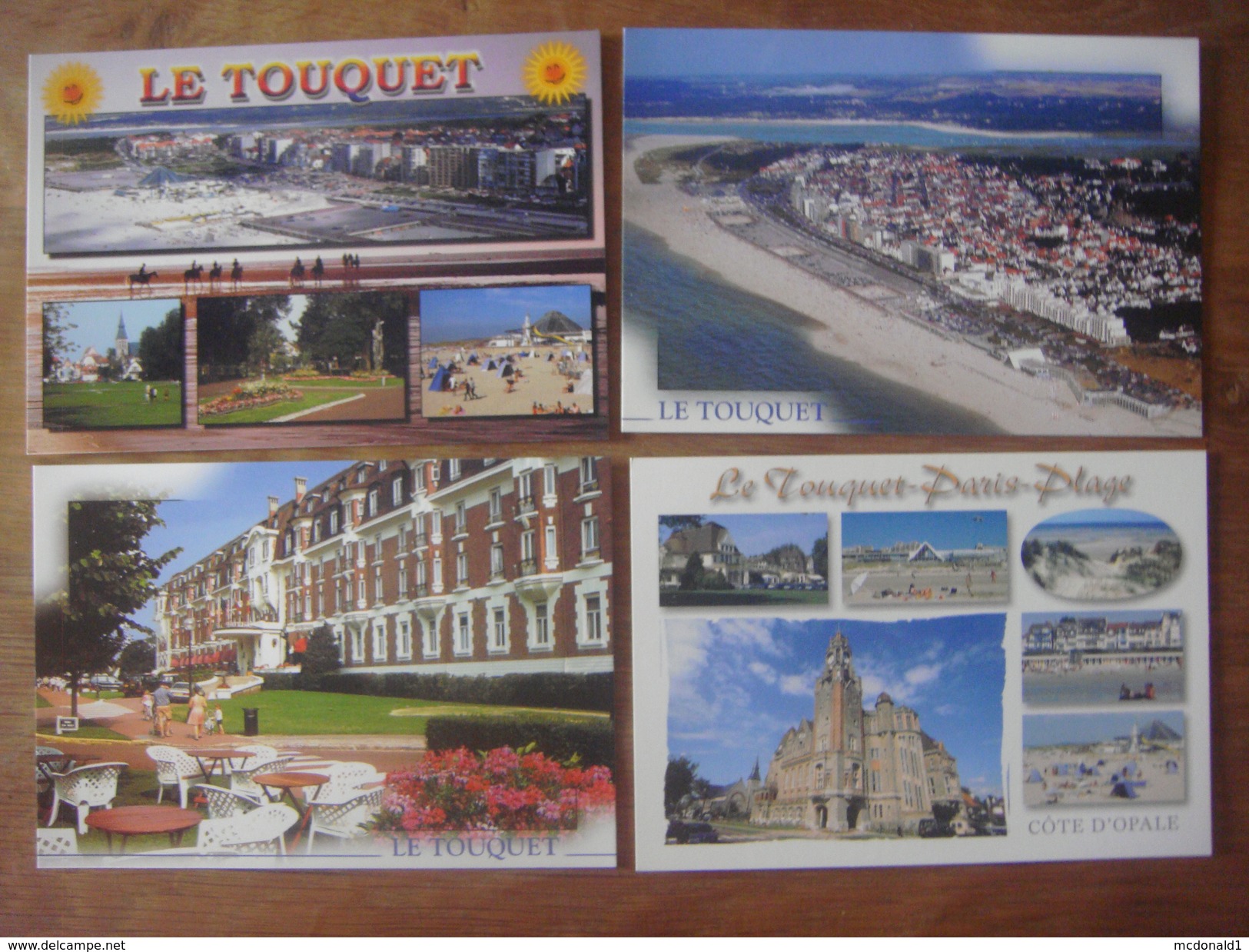 FRANCE - Pas De Calais - Lot De 5 Cartes De LE TOUQUET (Vue Aérienne / Westminster Hôtel / Paris Plage / - Le Touquet