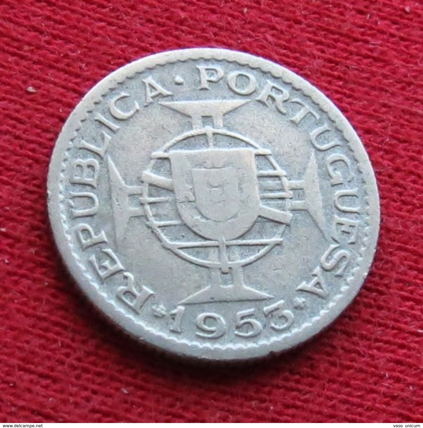 Cape Verde 2.50 Escudo 1953 Cabo Verde - Cap Vert