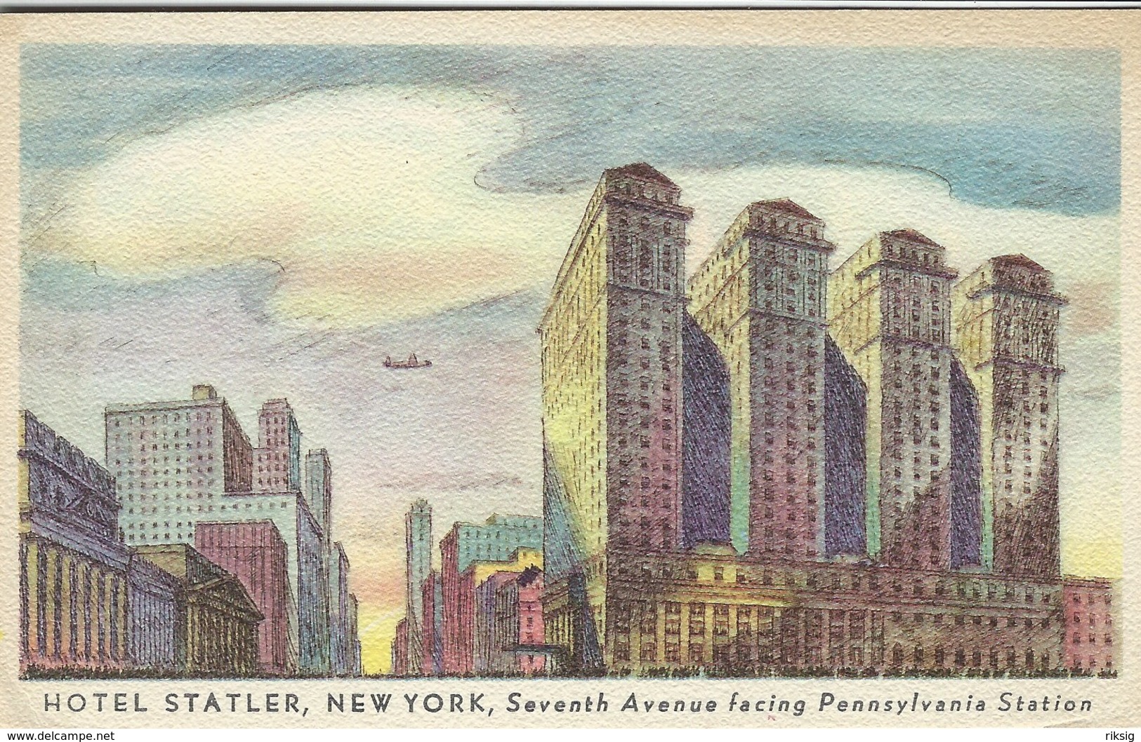 Hotel Stadtler -  New York    S-3251 - Cafés, Hôtels & Restaurants
