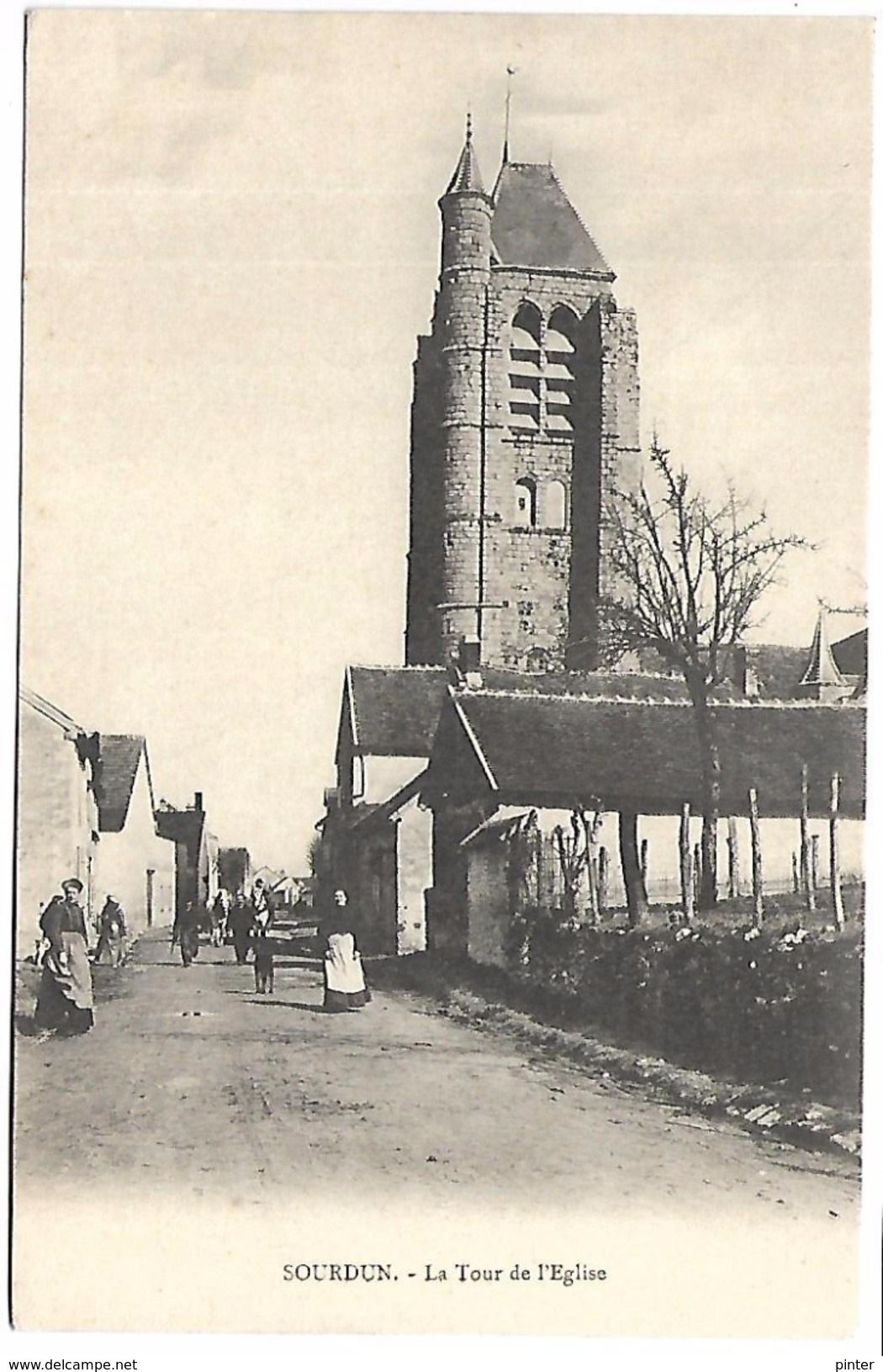 SOURDUN - La Tour De L'Eglise - Sonstige & Ohne Zuordnung