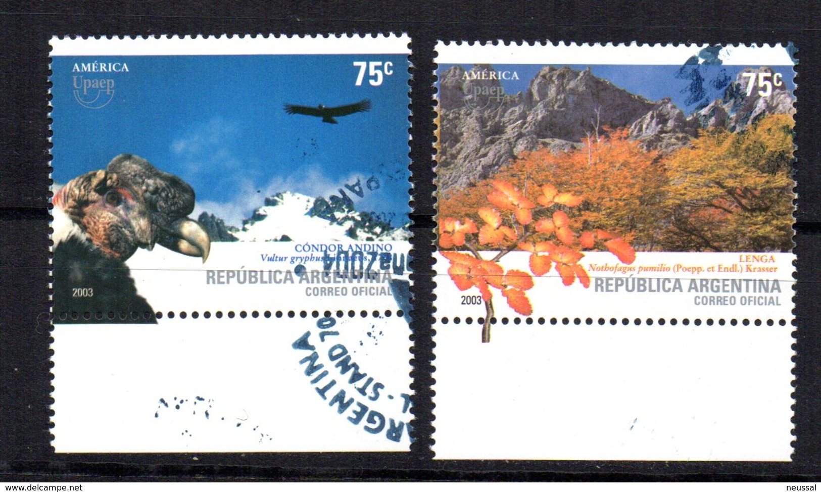 Serie  Nº 2422/3  Upaep Argentina. - Used Stamps