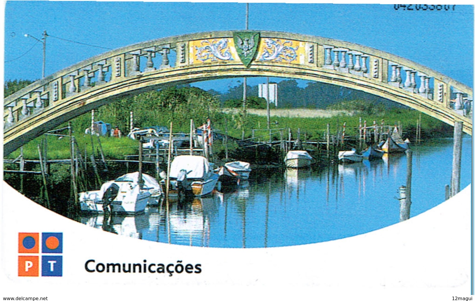 PHONECARDS-- PORTUGAL-CHIP 3&euro; MOLICEIROS  AVEIRO - Portugal