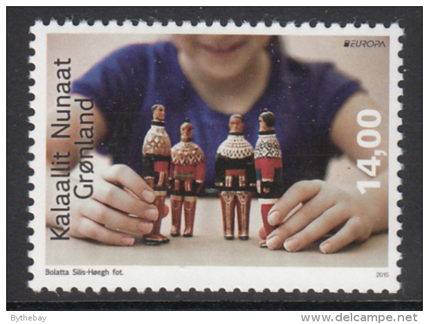 Greenland MNH 2015 14k Child Playing With Dolls - Old Toys - EUROPA - Nuevos