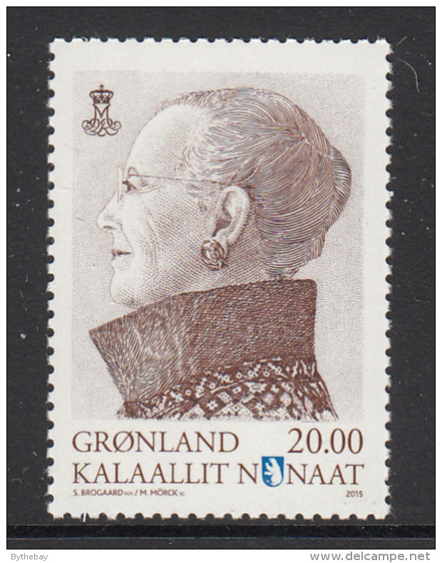 Greenland MNH 2015 20k Queen Margrethe II Definitive Series - Nuevos