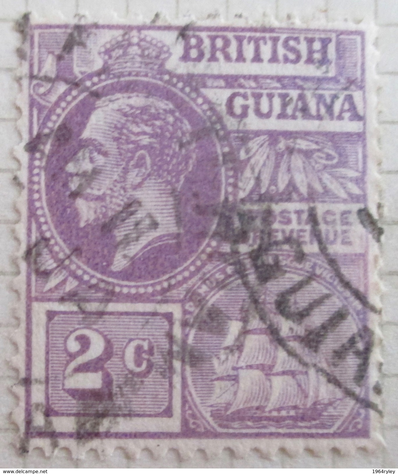 British Guiana 1923 (o)   # 193 - Britisch-Guayana (...-1966)