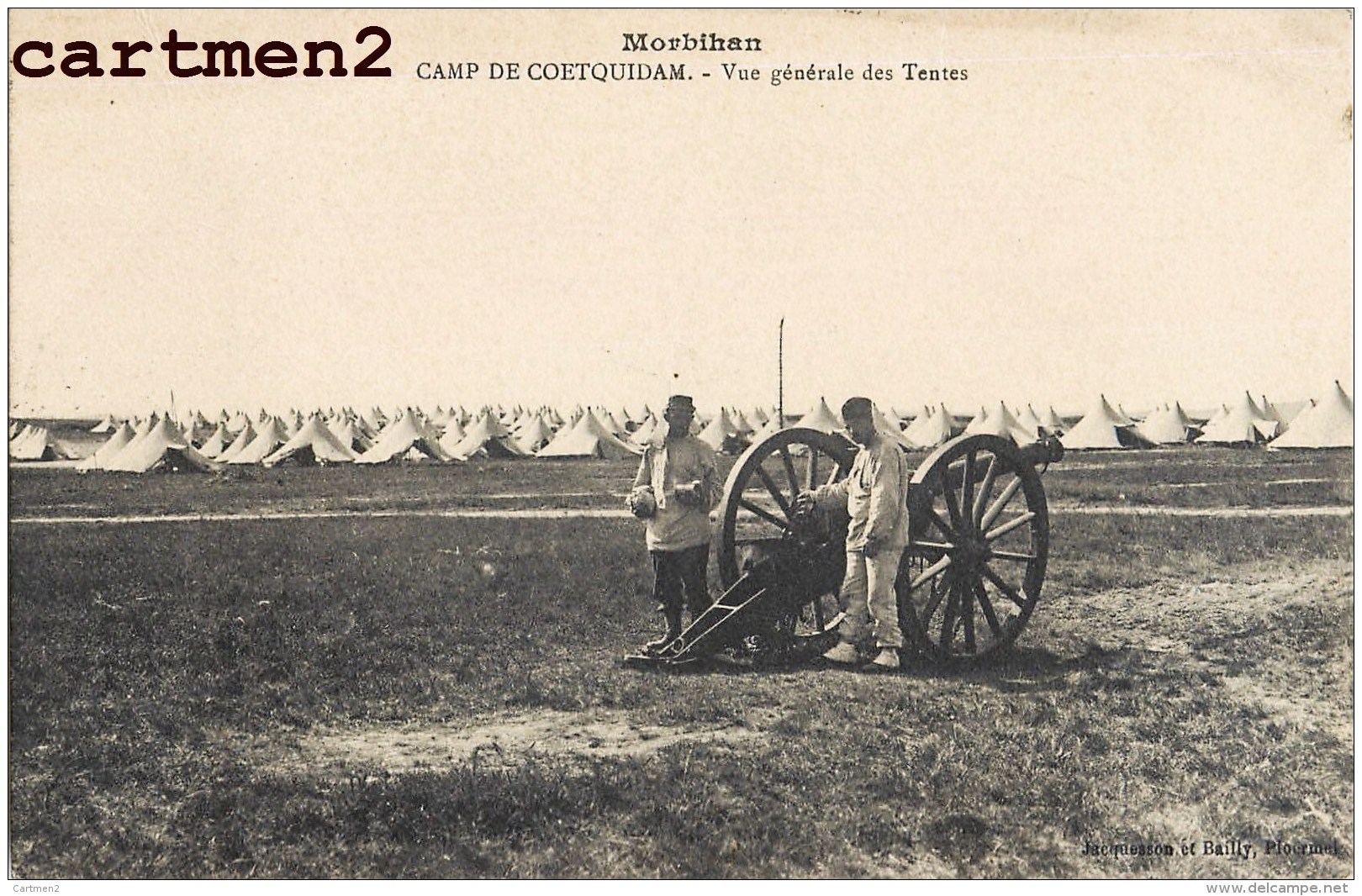 22 CPA CAMP MILITAIRE COETQUIDAN MOULINS LIZAN TANKS CAVALERIE AVIATION AEROPLANE CANON ARTILLERIE TELEGRAPHE HOTELS - Autres & Non Classés