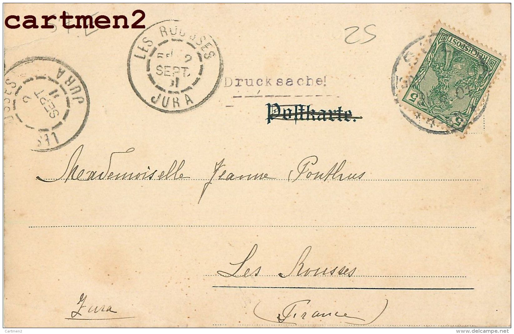 GRUSS AUS SULZ SOULTZ ALSACE ELSASS LORRAINE 68 - Soultz