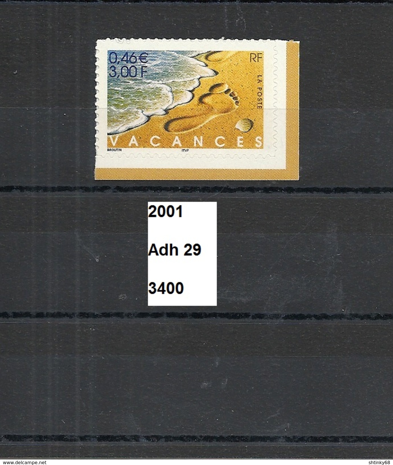 Adhésif De 2001 Neuf**  Y&T  N° Adh 29 (3400) - Unused Stamps