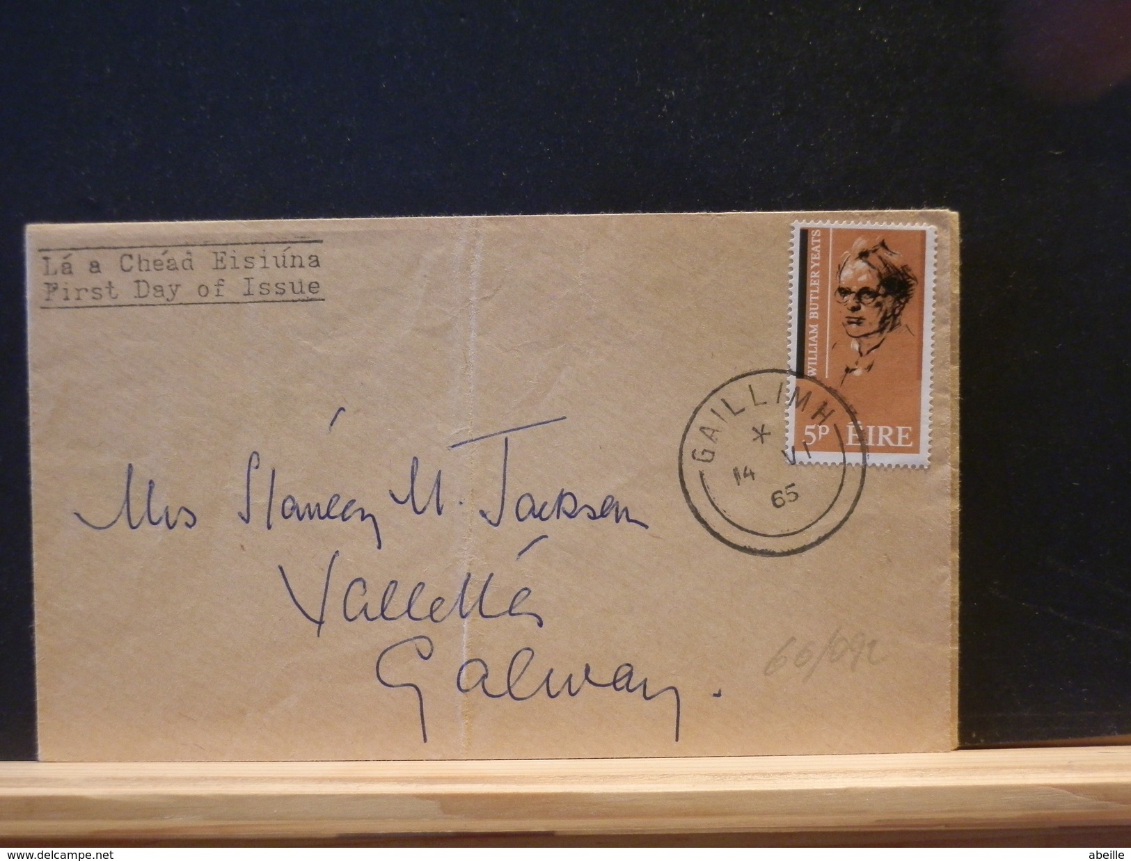 66/092  LETTRE    EIRE  1965 - Covers & Documents