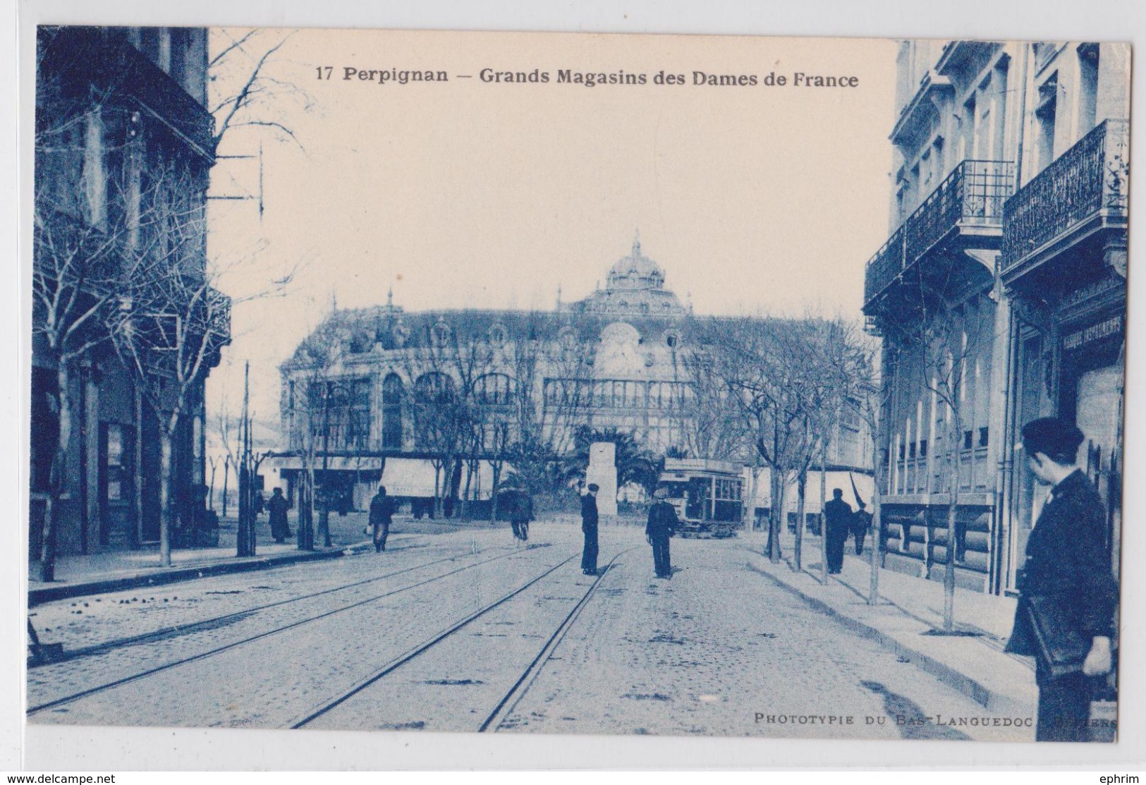 PERPIGNAN - Grands Magasins  Des Dames De France - Tramway - Perpignan