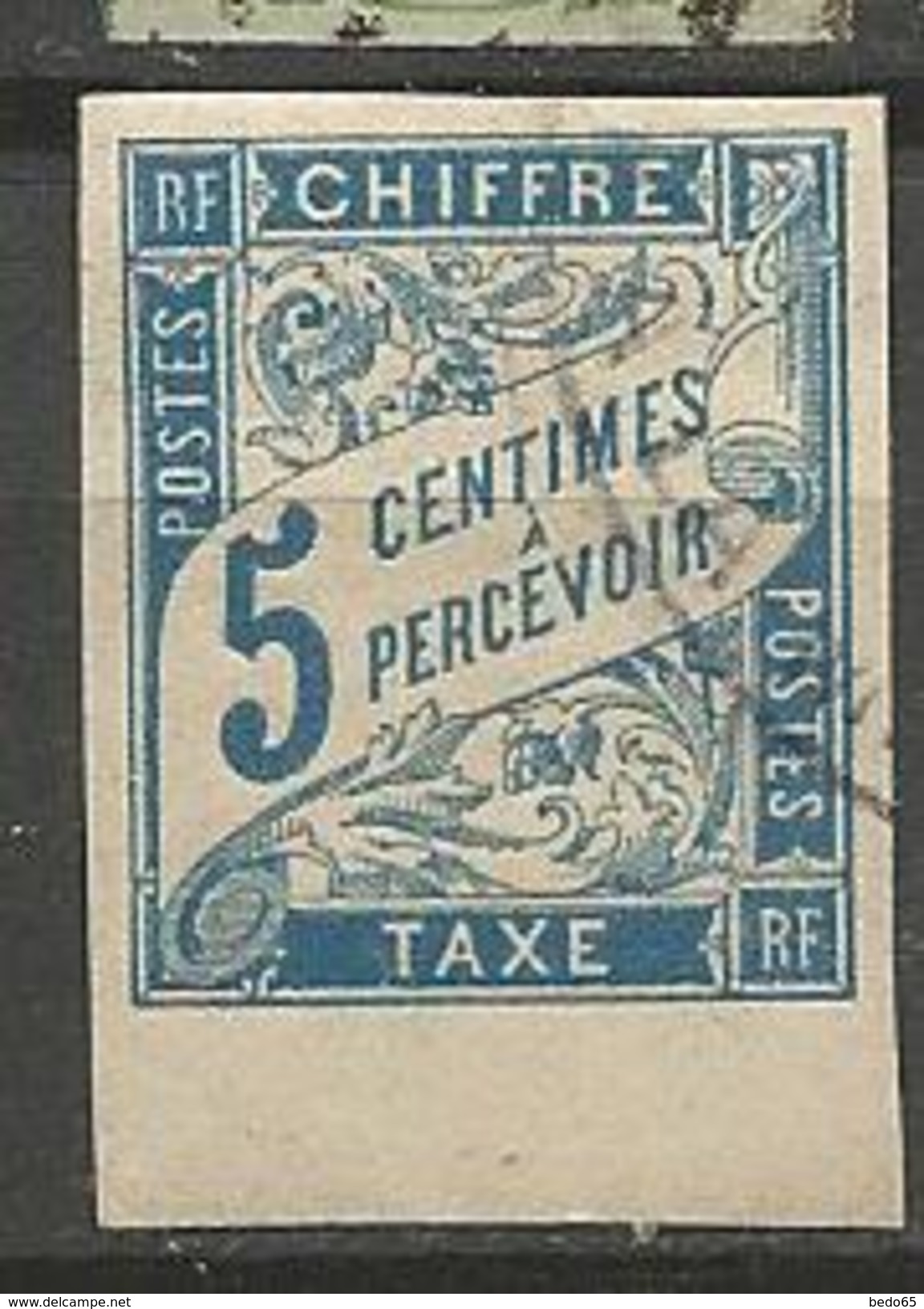 TAXE N° 18 OBL TTB - Postage Due