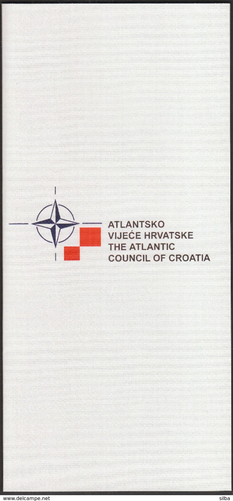 The Atlantic Council Of Croatia / Advertising Brochure / NATO OTAN / English Language Edition - Publicidad