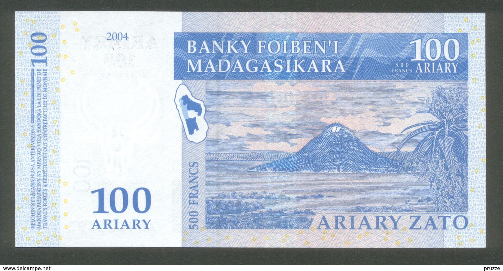 Madagaskar 2004, 100 Ariary - UNC - A8105239B - Madagaskar
