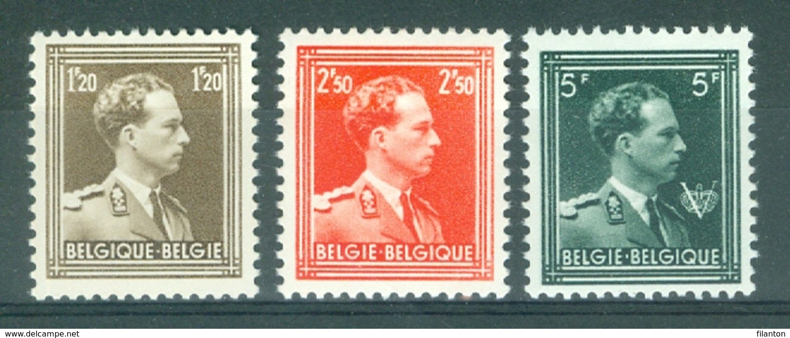 BELGIE - OBP Nr 1005/1007 - Leopold III - Grove Tanding - MNH** - Cote 270,00 &euro; - Nuevos