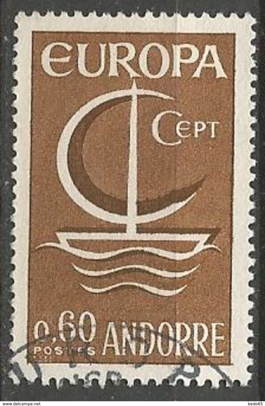 ANDORRE N° 178 OBL TB - Used Stamps