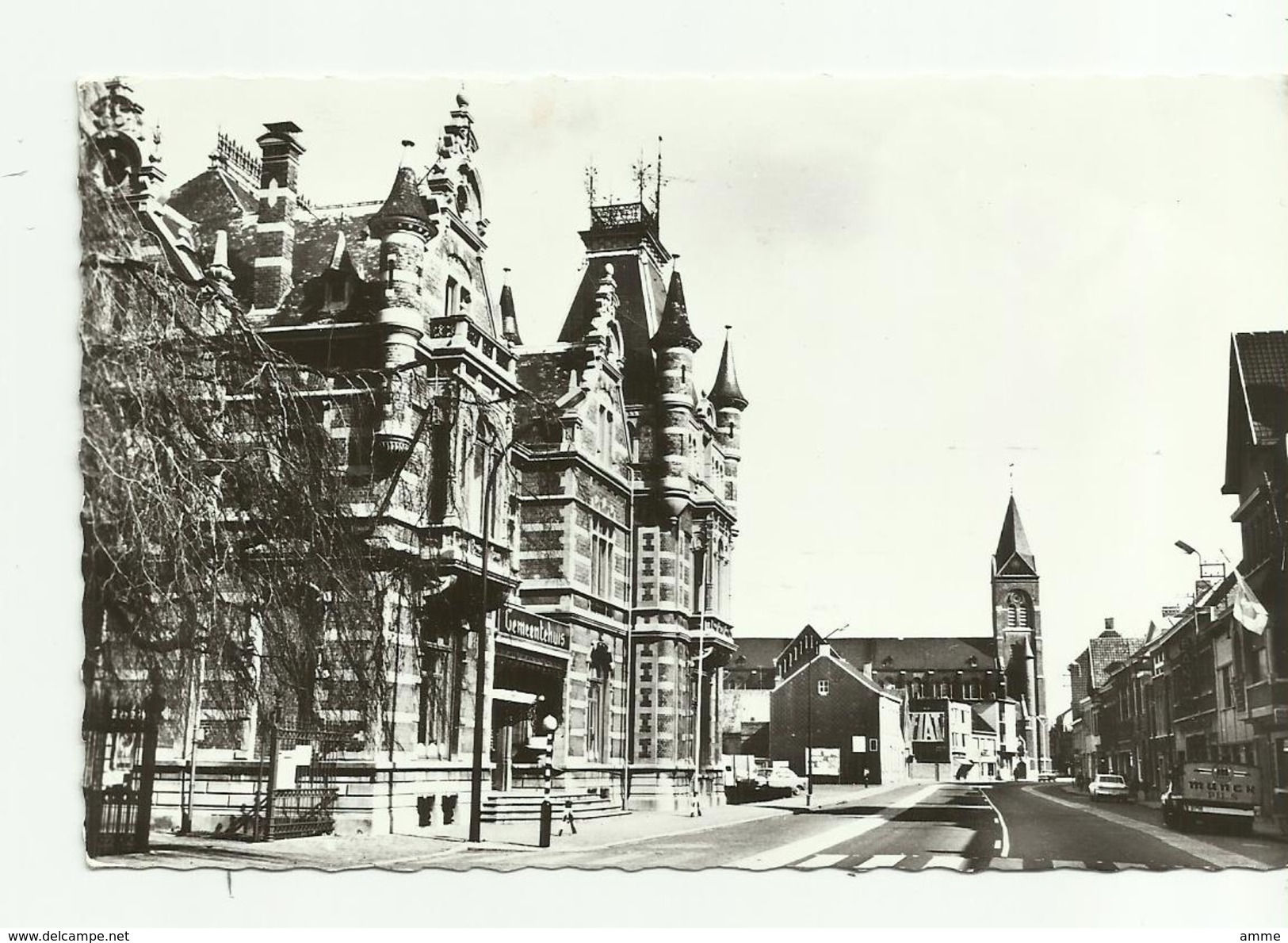 Wevelgem   *  Vanackerestraat - Gemeentehuis En Kerk - Wevelgem