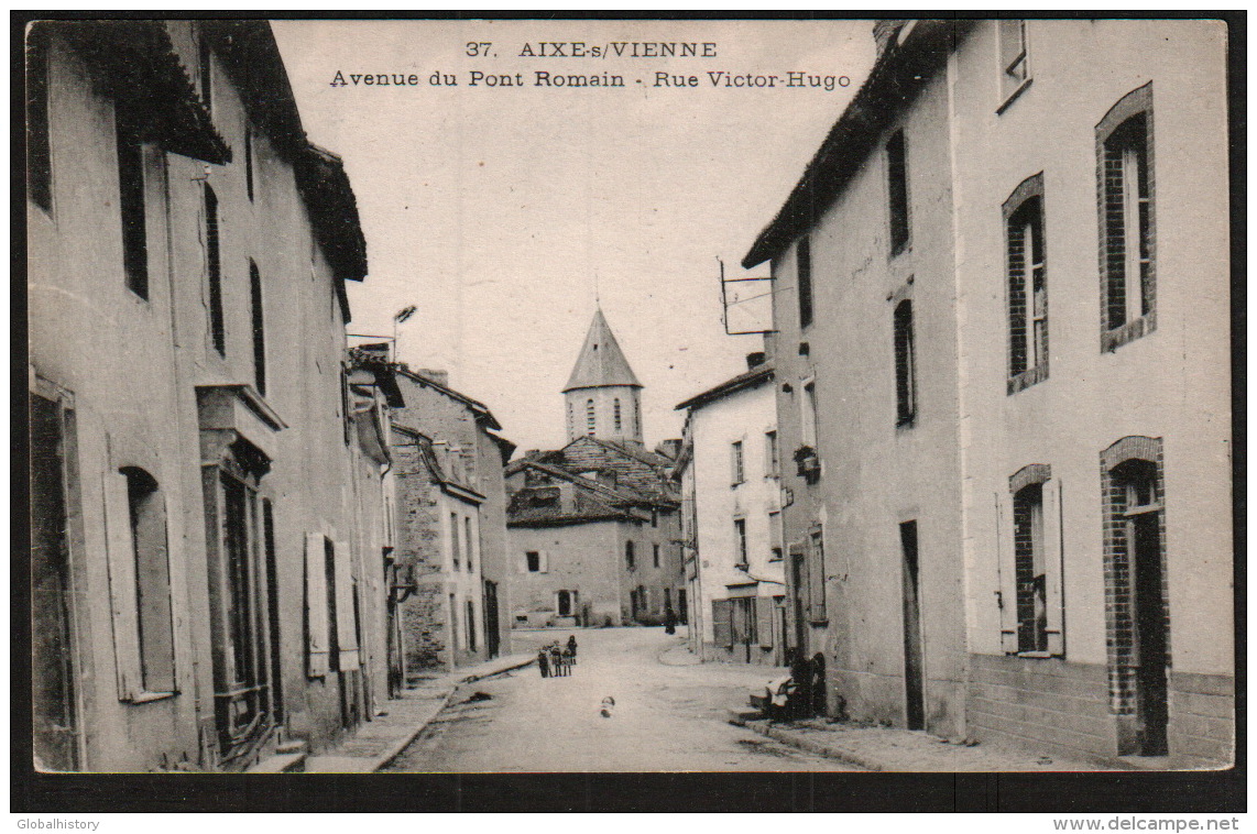 DD1102 - AIXE SUR VIENNE - AVENUE DU PONT ROMAIN - RUE VICTOR HUGO - Aixe Sur Vienne