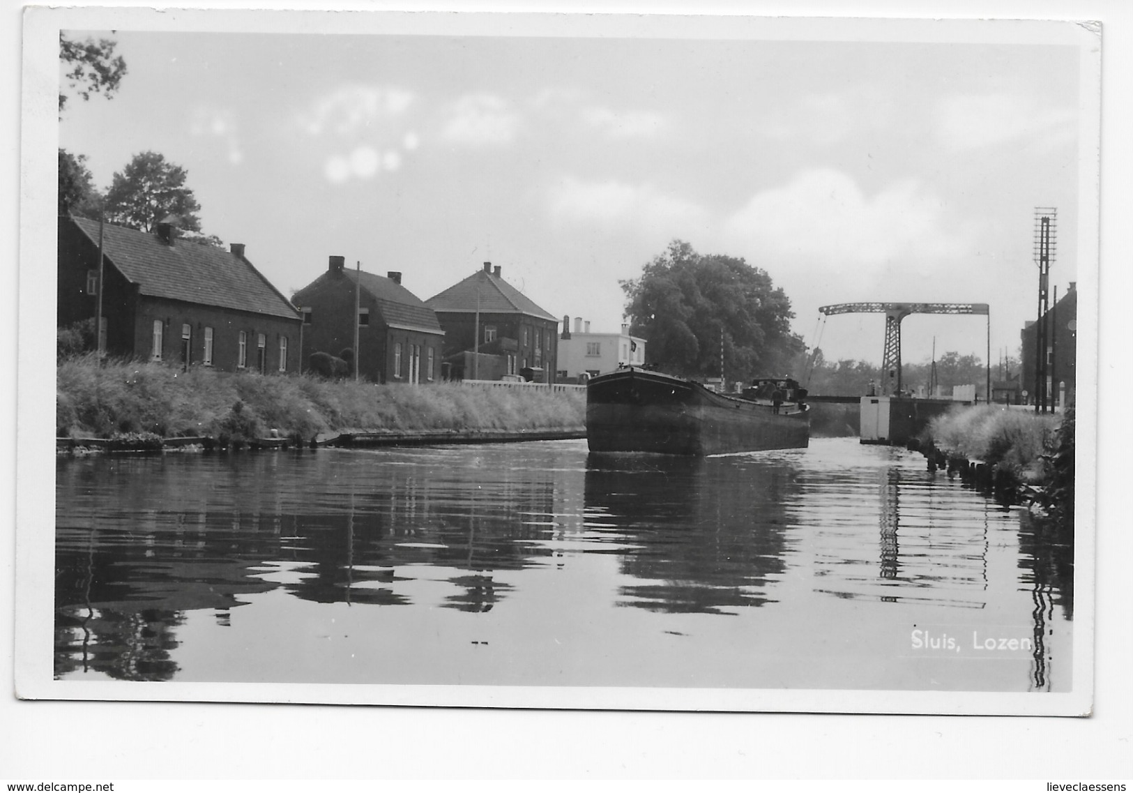 Lozen , Sluis (foto Kaart) - Bocholt