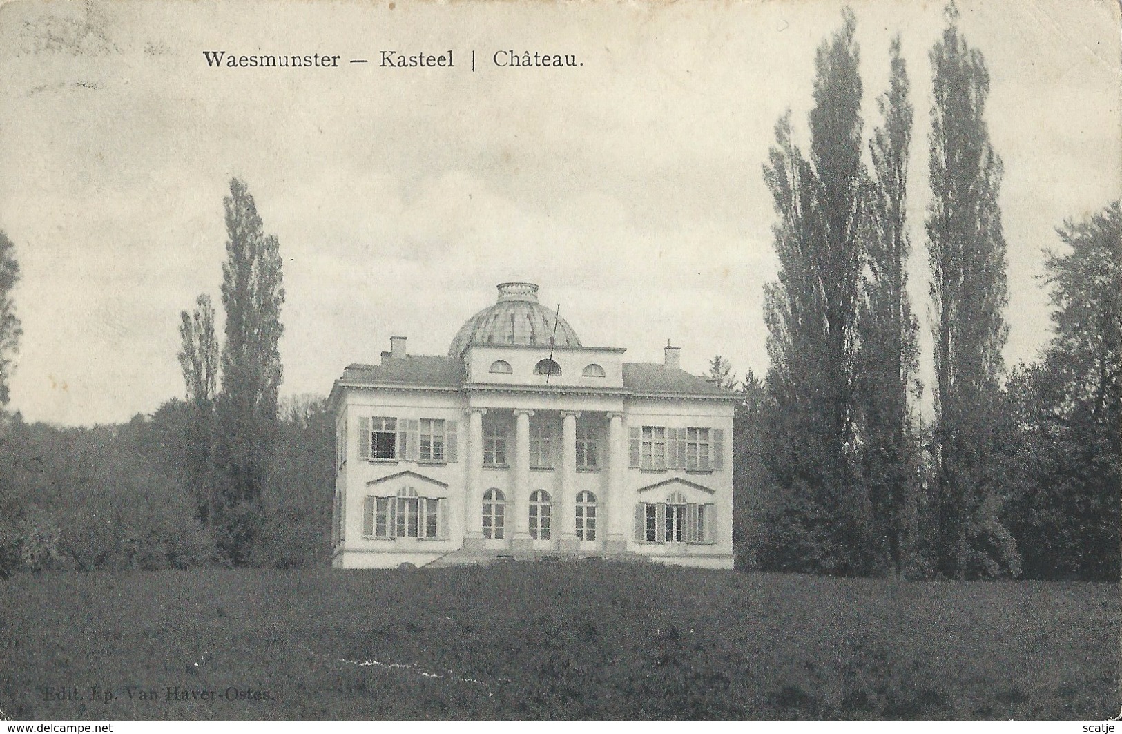 Waesmunster   -   Kasteel   -   1913 - Waasmunster