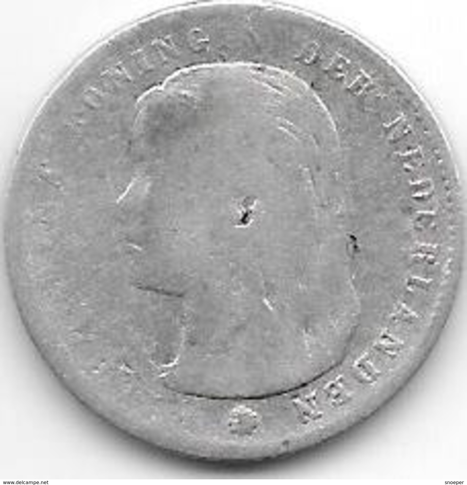 *netherlands 25 Cents 1897  Km 115 - 25 Cent