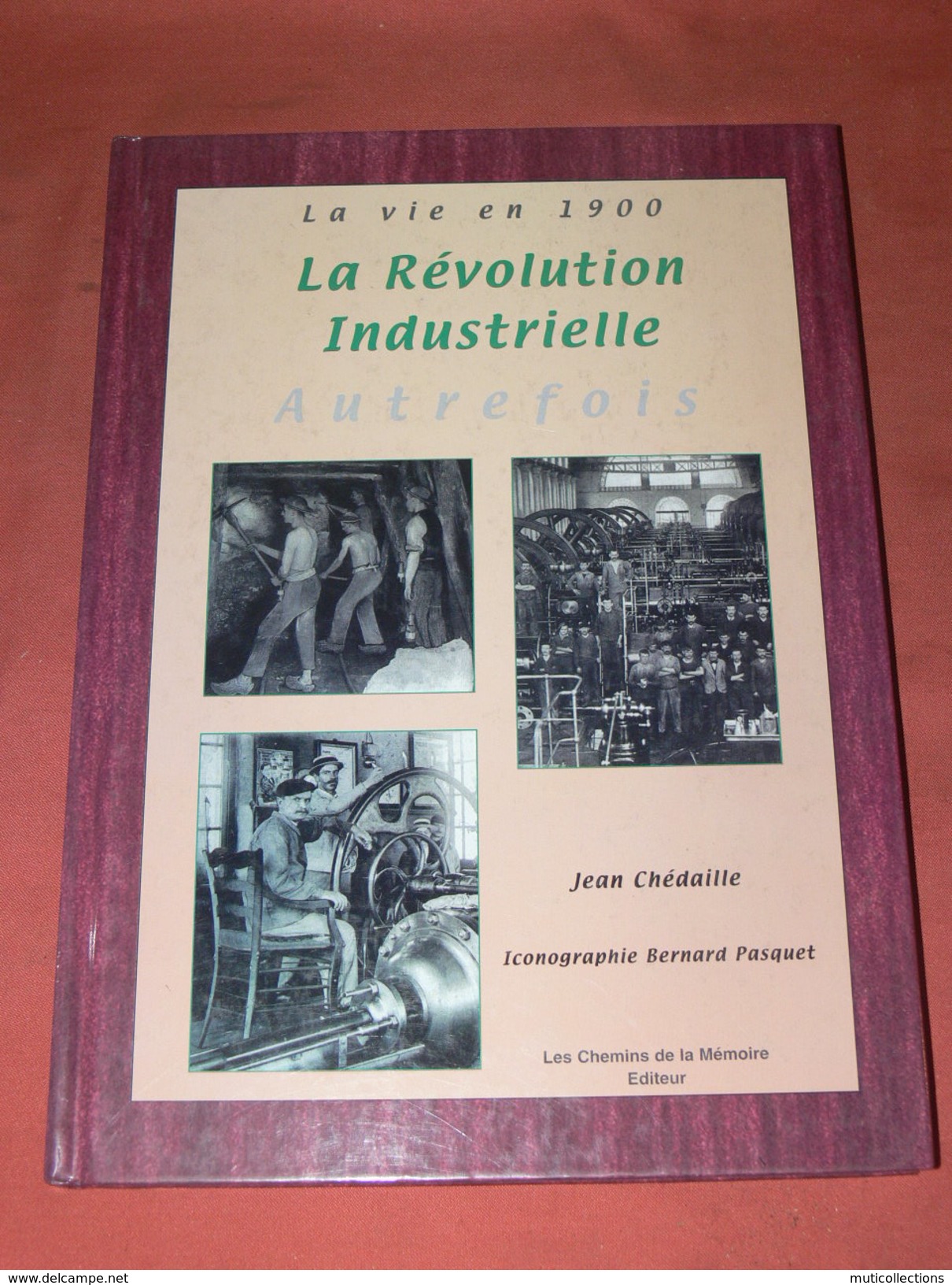 LA VIE EN 1900 / USINE / OUVRIER / INDUSTRIE METALLURGIE / IMPRIMERIE / MINEUR / METIER A TISSER /  VALEUR 27 EUROS - Livres & Catalogues