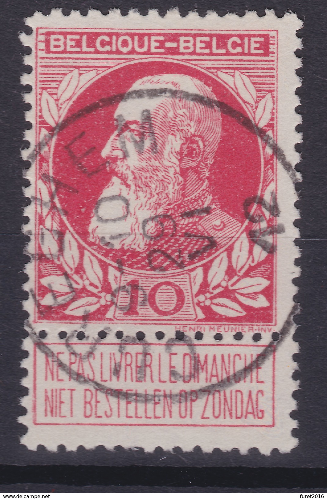 N° 74  CUREGHEM - 1905 Grosse Barbe