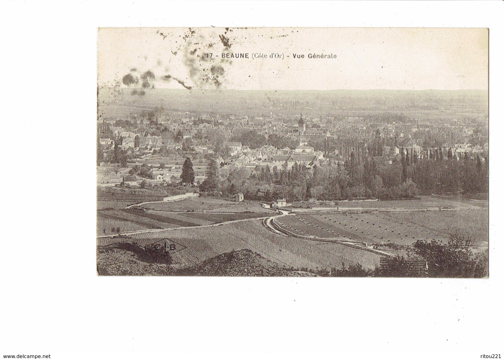 Cpa - 21 - BEAUNE - Vue Générale - N°17 C.L.B. - 1924 - Beaune