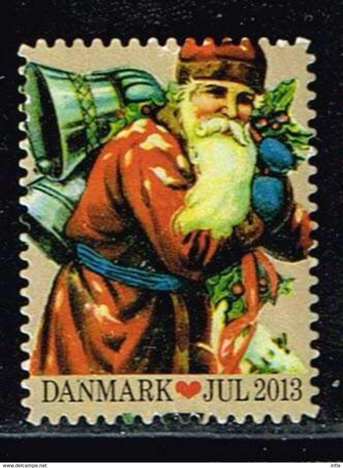 Dänemark 2013/14, Michel# O Julpost - Gebraucht