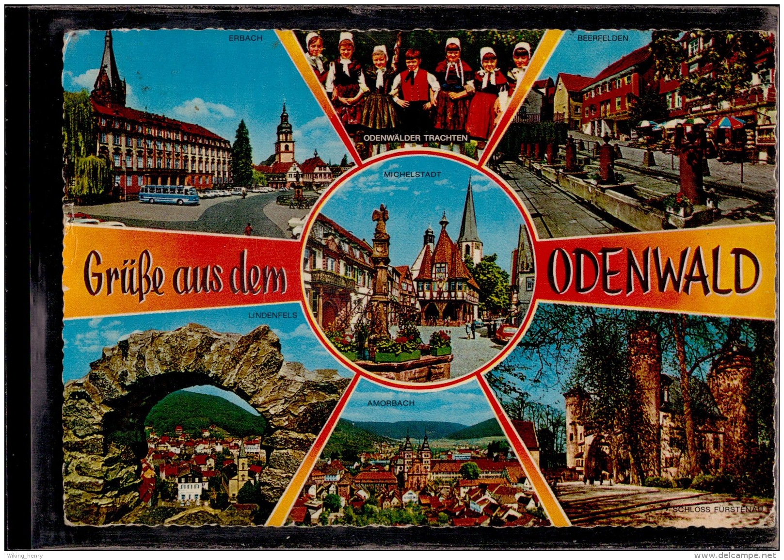 Odenwald - Mehrbildkarte 5 - Odenwald