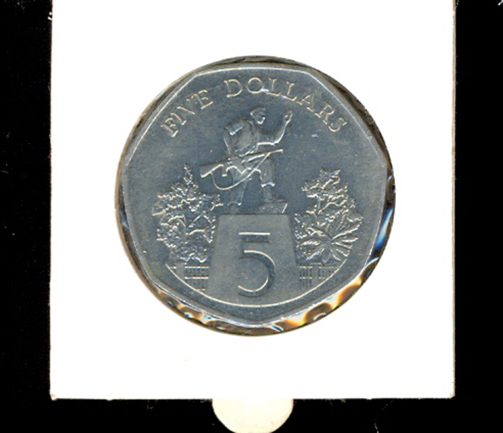 LIBERIA * 5 DOLLARS 1985 * KM# 44 - Liberia