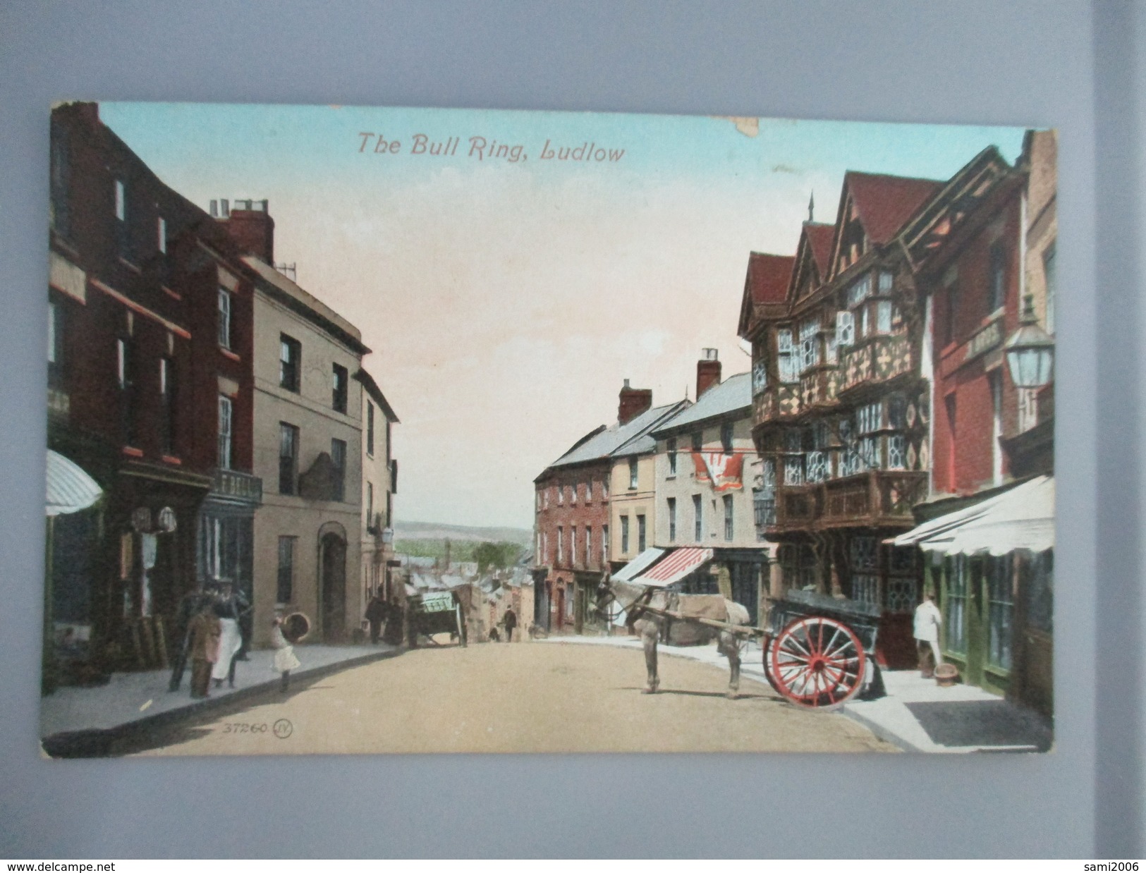 CPA ROYAUME ANGLETERRE THE BULL RING LUDLOW - Shropshire