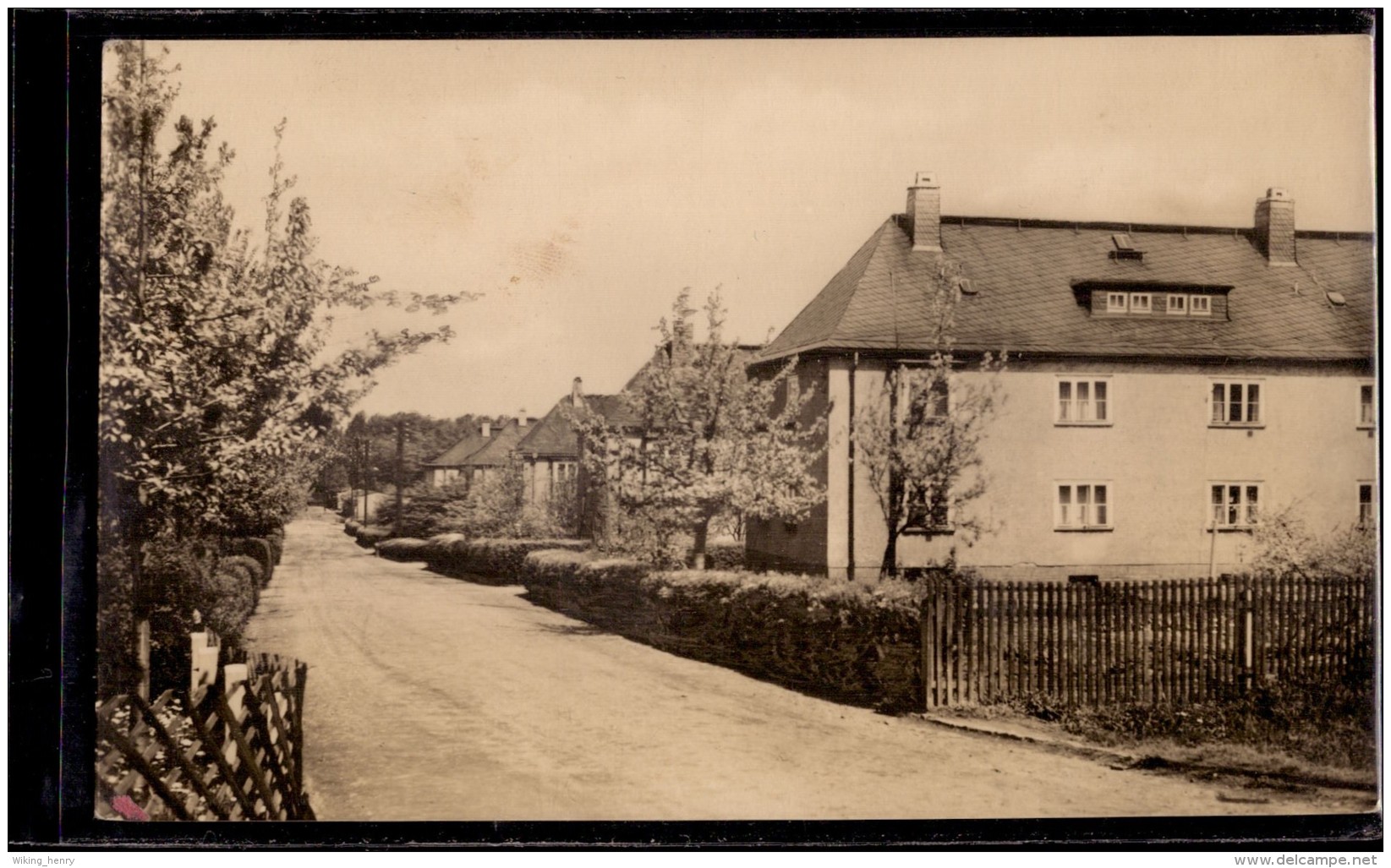 Oelsnitz Im Erzgebirge - S/w Schillerstraße - Oelsnitz I. Erzgeb.