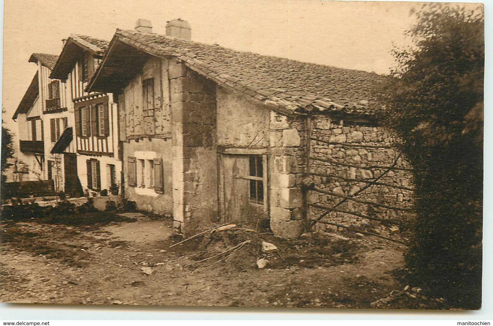 DEP 64 CIBOURE BORDAGAINS MAISONS BASQUES - Ciboure