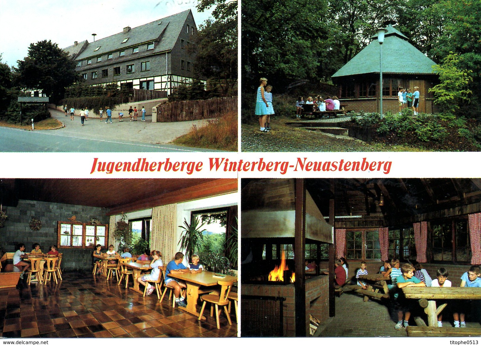 ALLEMAGNE. Carte Postale écrite. Jugendherberge Winterberg. - Winterberg
