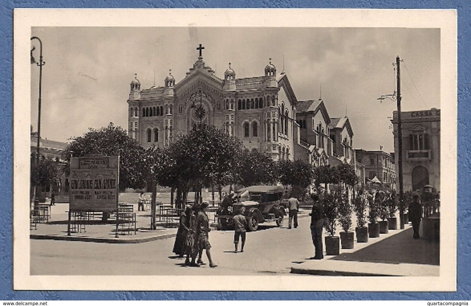 STORIA POSTALE REGGIO CALABRIA IL DUOMO TIMBRO MUTO 1933 - Reggio Calabria