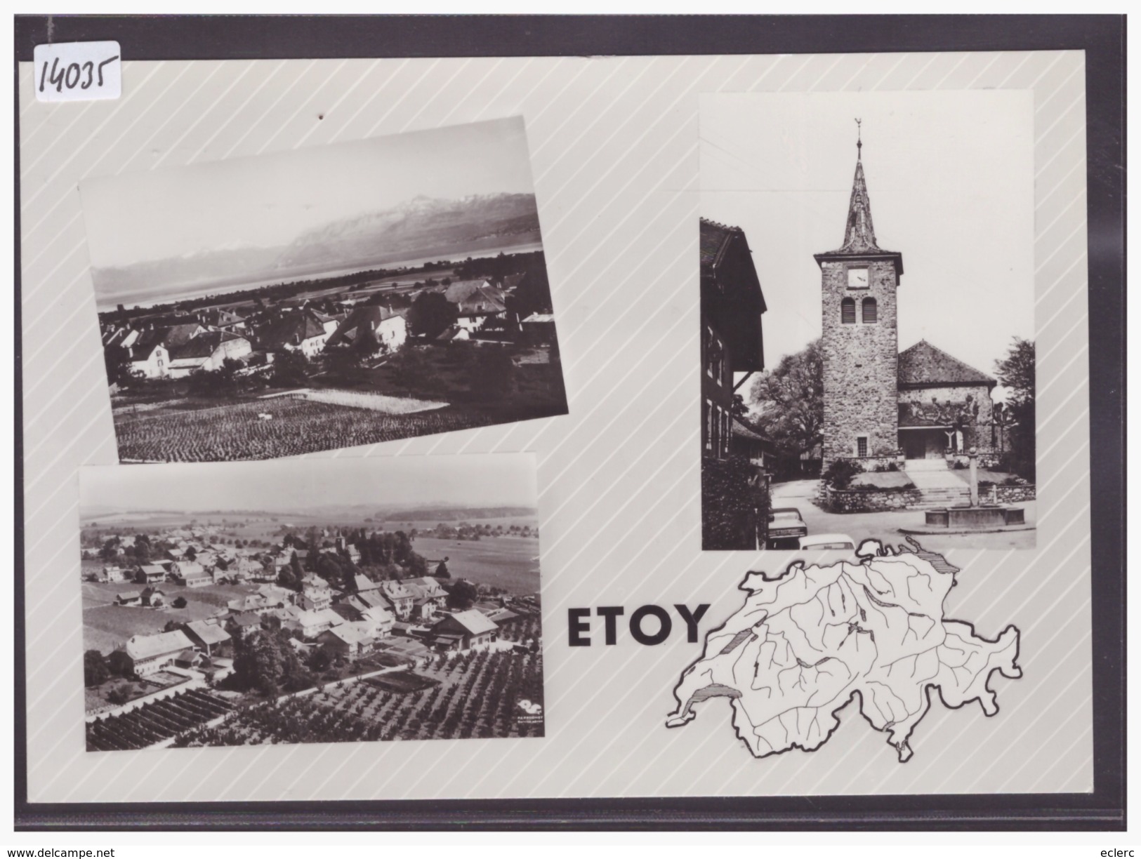 FORMAT 10x15cm - DISTRICT DE MORGES - ETOY - TB - Étoy