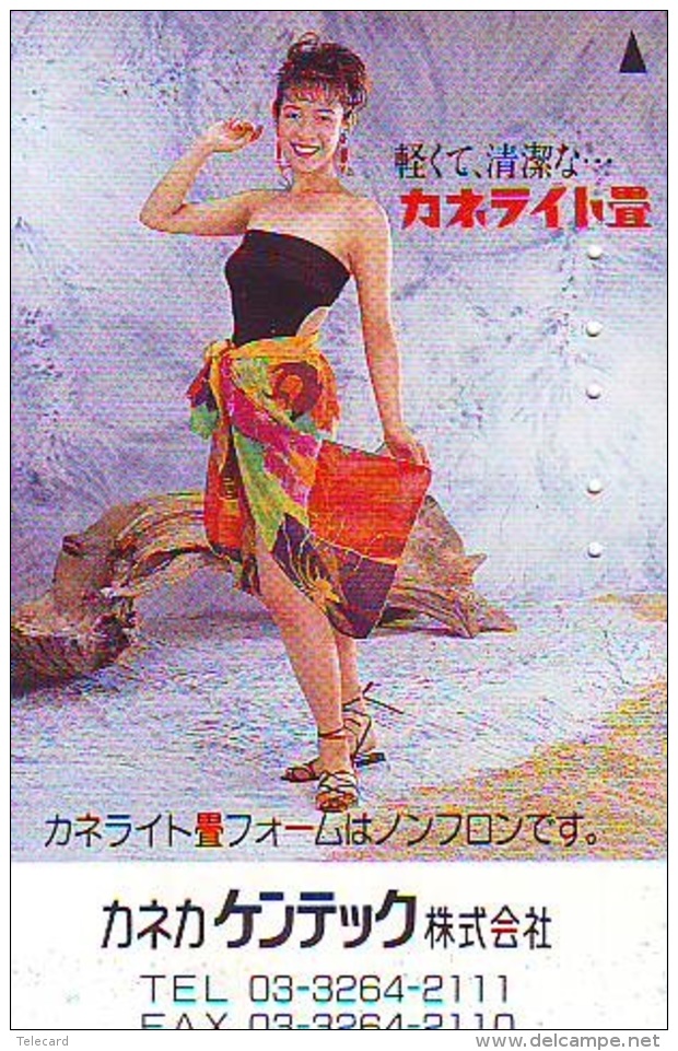 Télécarte Japon EROTIQUE (5894) * EROTIC * Japan * ACTRESS * TK * BIKINI  GIRL * BATHCLOTHES * FEMME * SEXY LADY - Mode