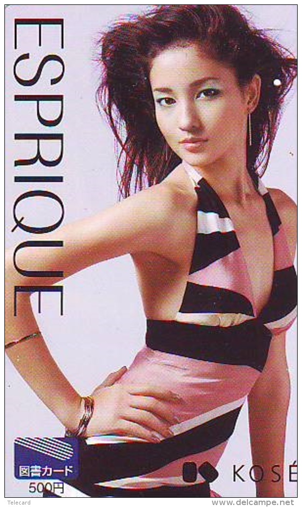 Télécarte Japon EROTIQUE (5905)  EROTIC * Japan * ACTRESS * TK * BIKINI  GIRL * ESPRIQUE * FEMME * SEXY LADY - Mode