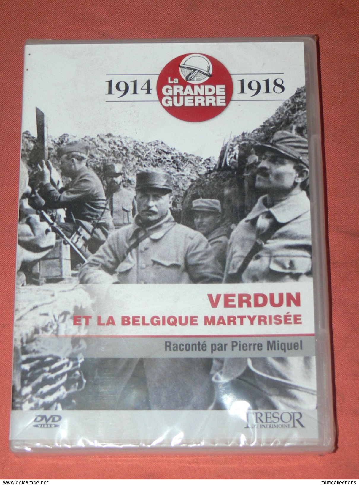 DVD  / 1914 / 1918 LA GRANDE GUERRE WWI   / VERDUN ET LA BELGIQUE MARTYRISEE /  DVD NEUF SOUS BLISTER - Musik-DVD's