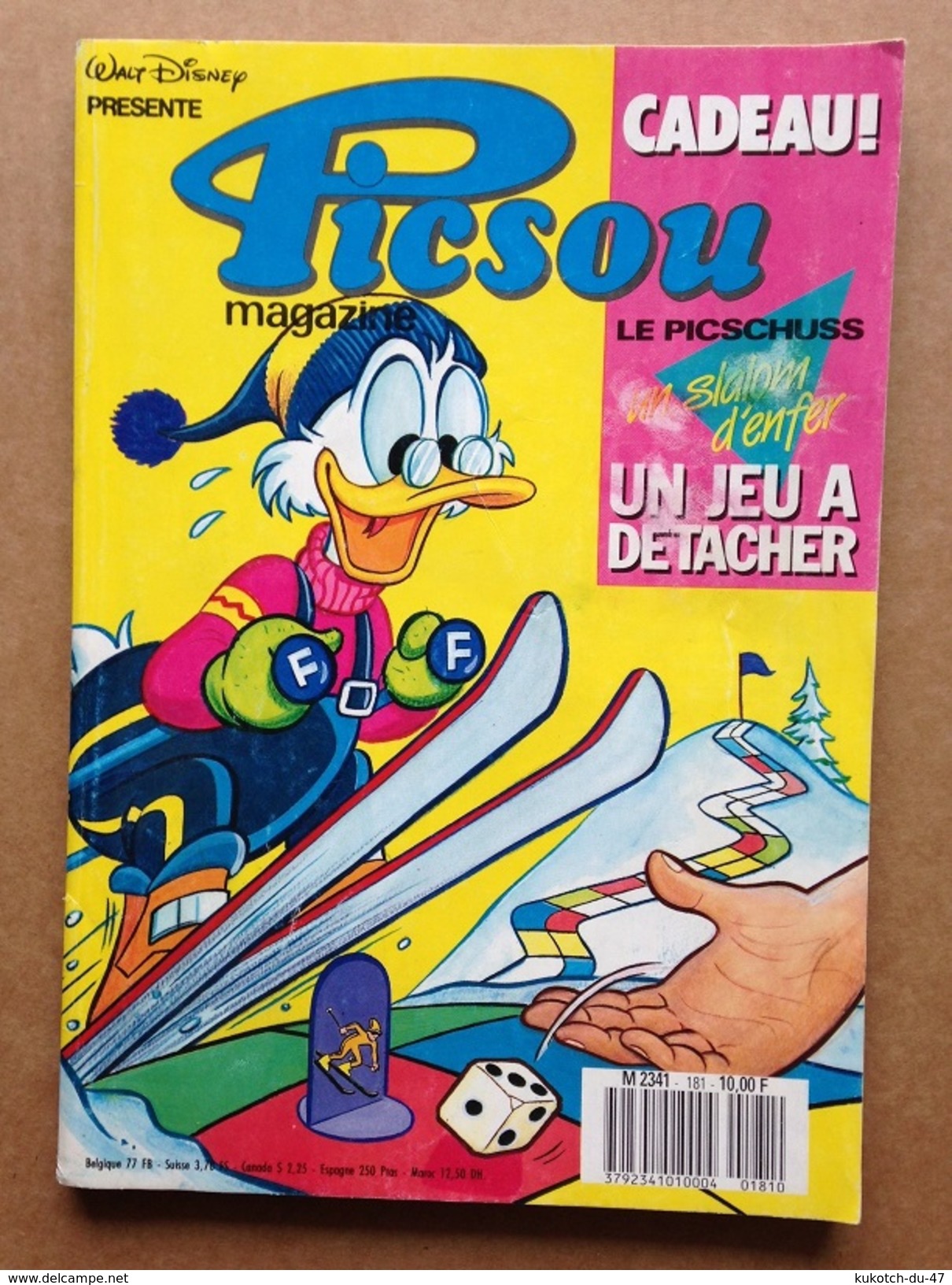 Disney - Picsou Magazine ° Année 1987 - N°181 (avec Supplément) - Picsou Magazine