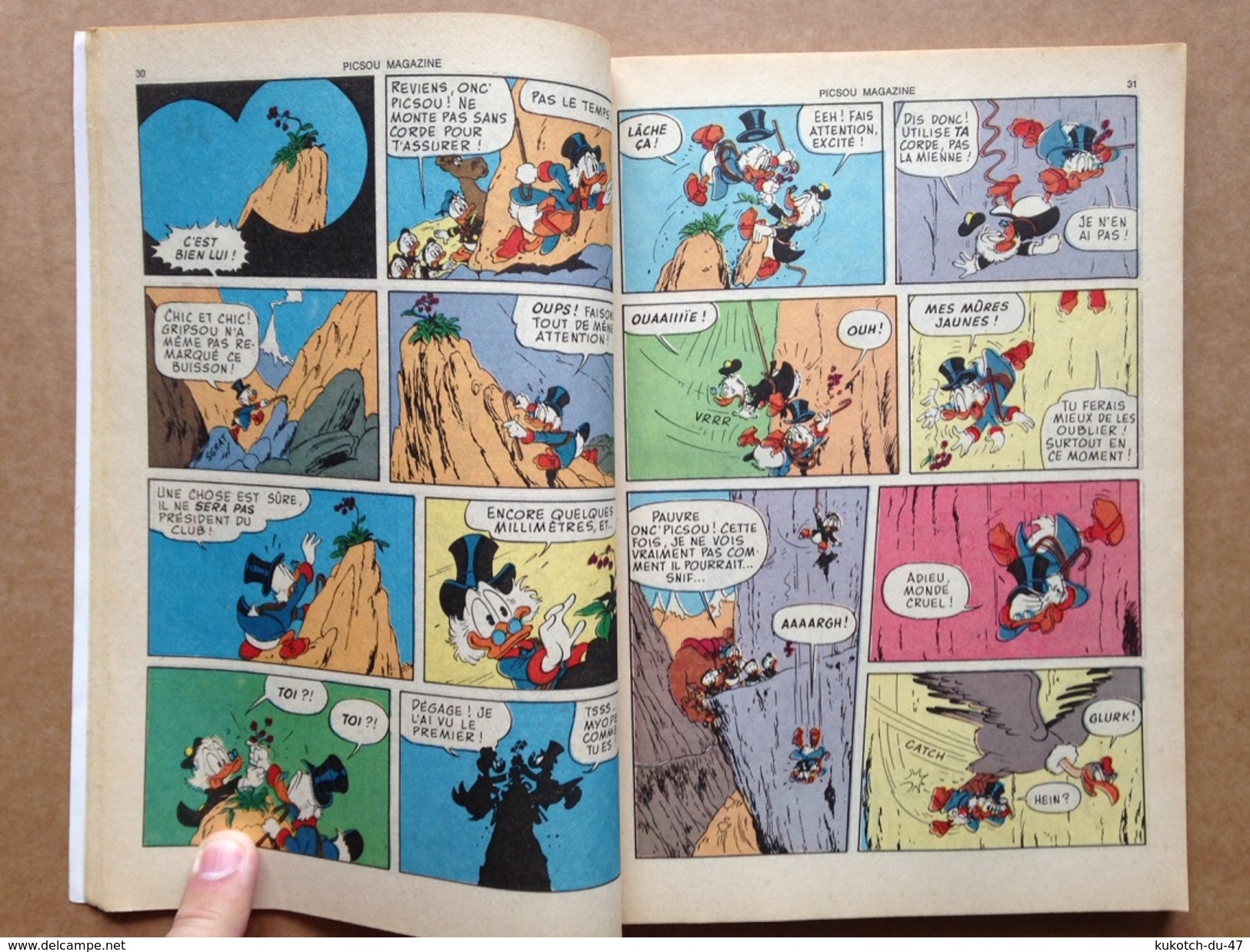 Disney - Picsou Magazine ° Année 1987 - N°181 (avec Supplément) - Picsou Magazine