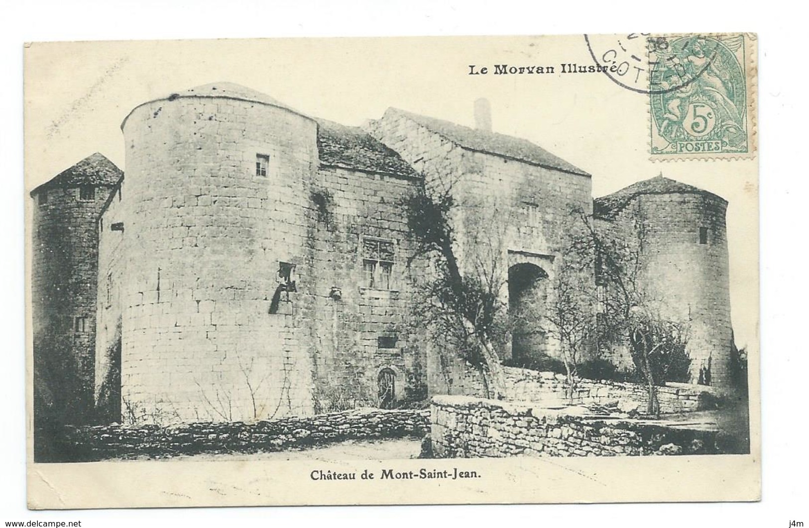 21/ COTE D'OR... Le Morvan Illustré. Château De MONT SAINT JEAN - Autres & Non Classés