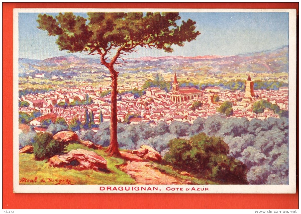 IBM-10 Vue Originale De Draguignan  Cote D'Azur. Litho. Non Circulé - Draguignan