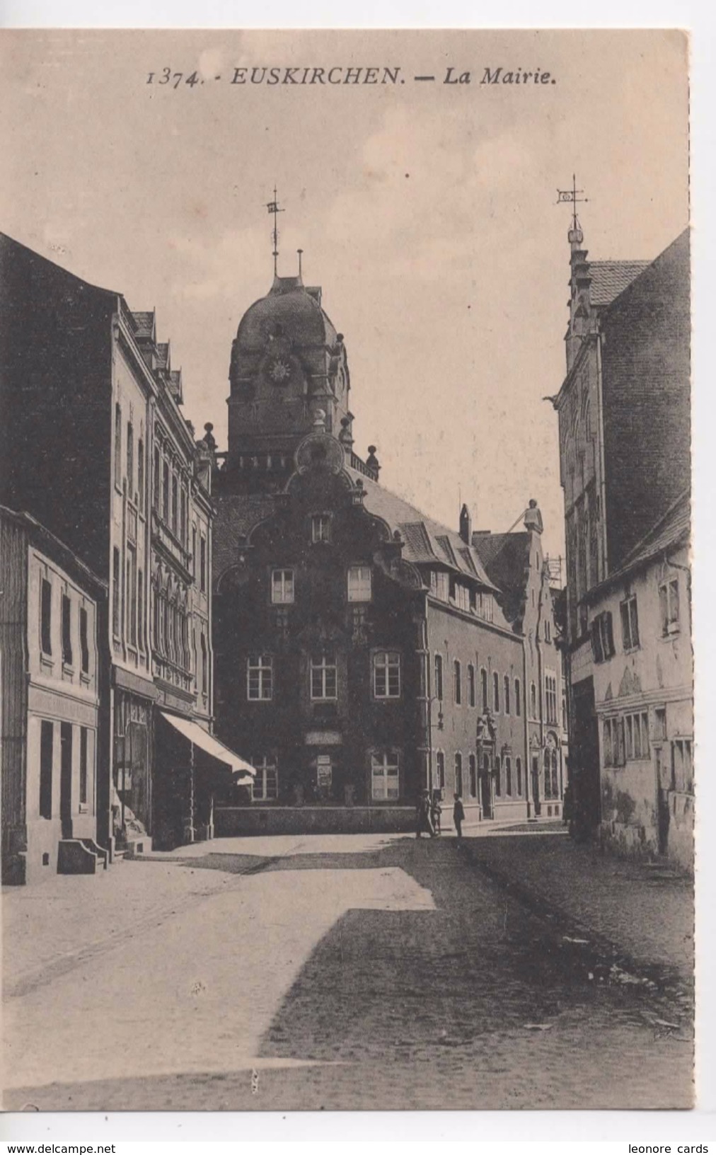 Cpa.Allemagne.Euskirchen.La Mairie.animé Personnages - Euskirchen